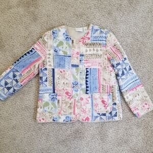 Alfred Dunner Silk Jacket